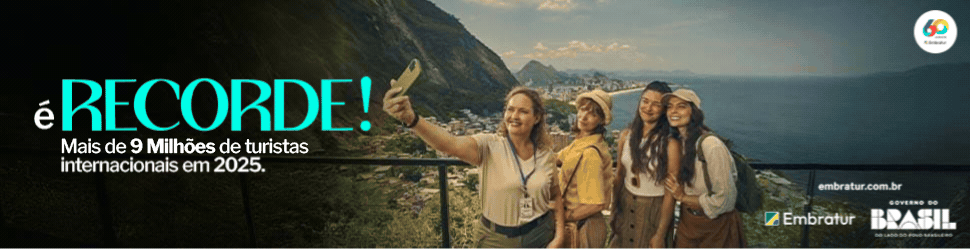 EMBRATUR - CANAL: BRASIL - AS 18+ | Banner no Site e Banner no Boletim Eletrônico