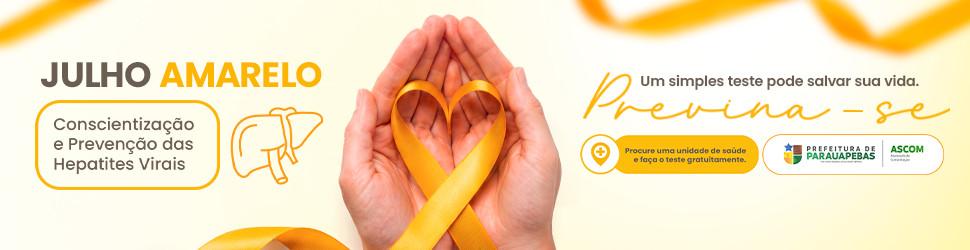 JULHO AMARELO PARAUAPEBAS