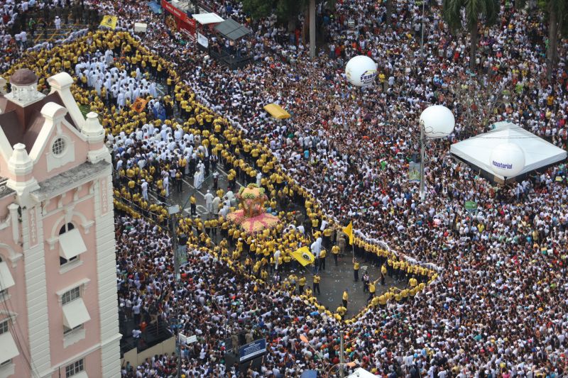 Procissão de domingo reúne mais de 2,5 milhões de pessoas