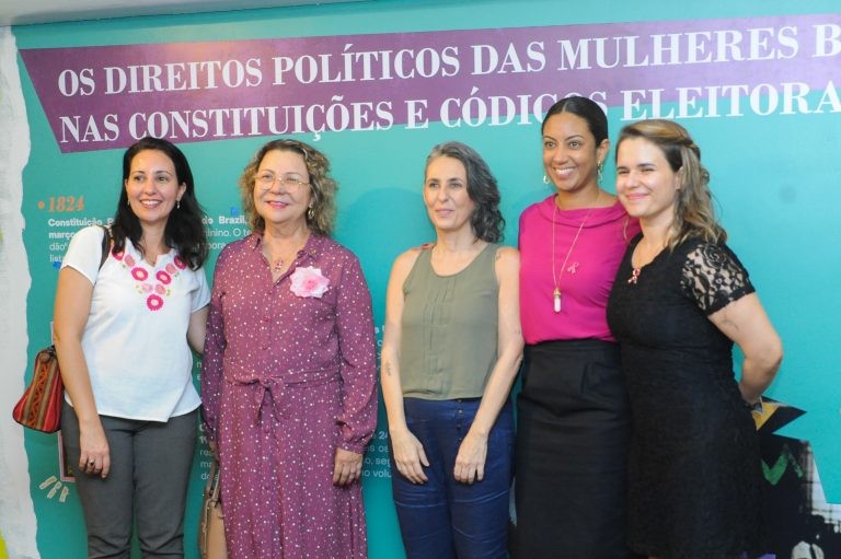 Abertura da Exposição: “90 Anos do Voto Feminino no Brasil” - (Foto: Billy Boss/Câmara dos Deputados)