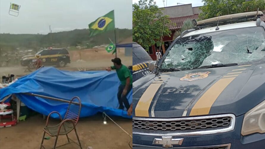 Polícia Federal identifica e pede prisão de 18 pessoas que atacaram PRFs