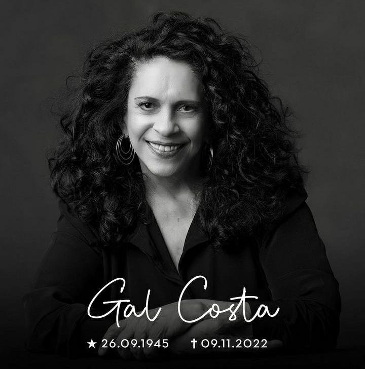 Morre Gal Costa aos 77 anos 
