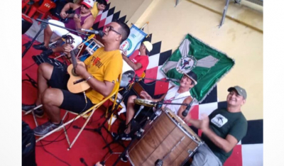 Samba tucuruiense marca presença com a grande família