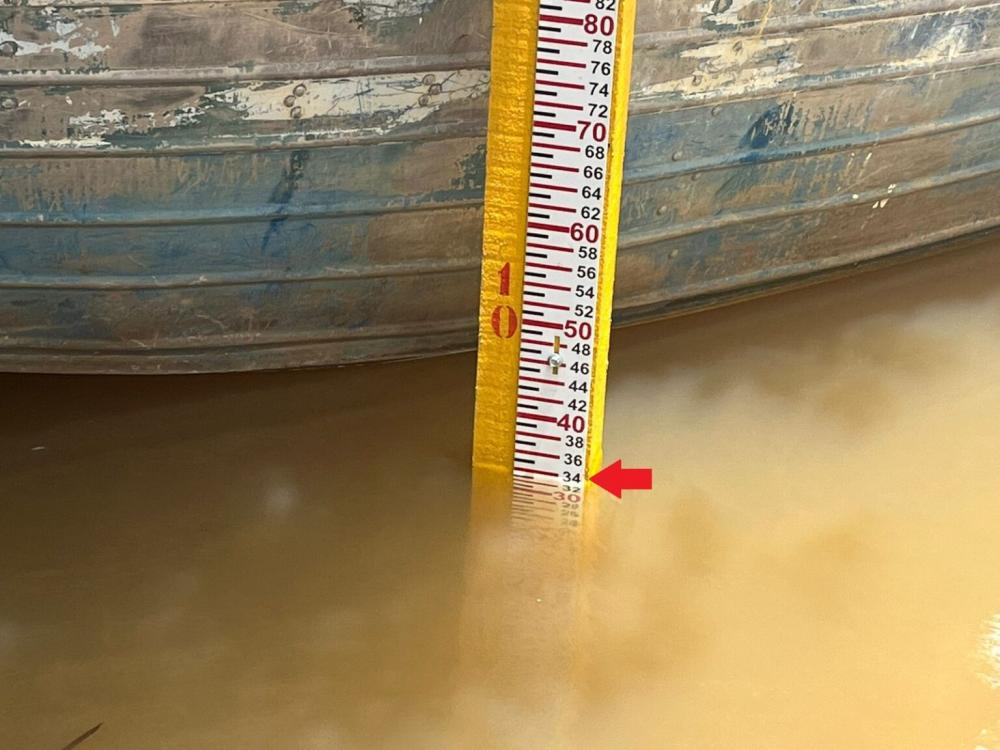 Rio Tocantins se aproxima dos 10,5 metros 
