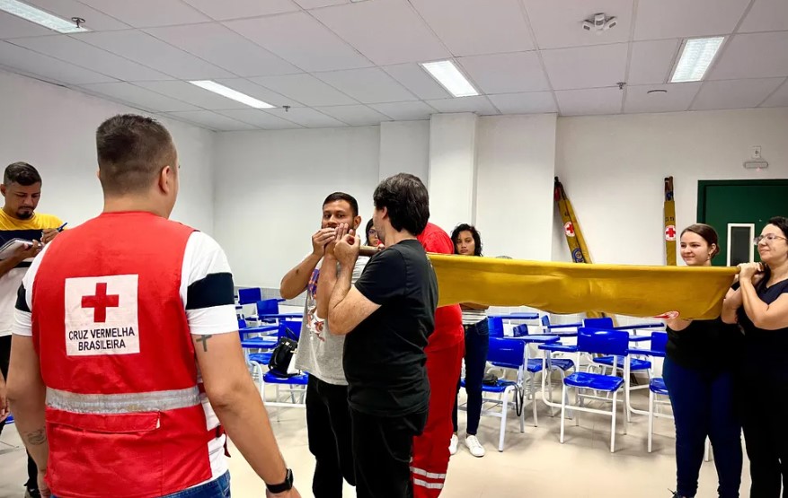 Cruz Vermelha abre inscrições para voluntários participarem do Círio