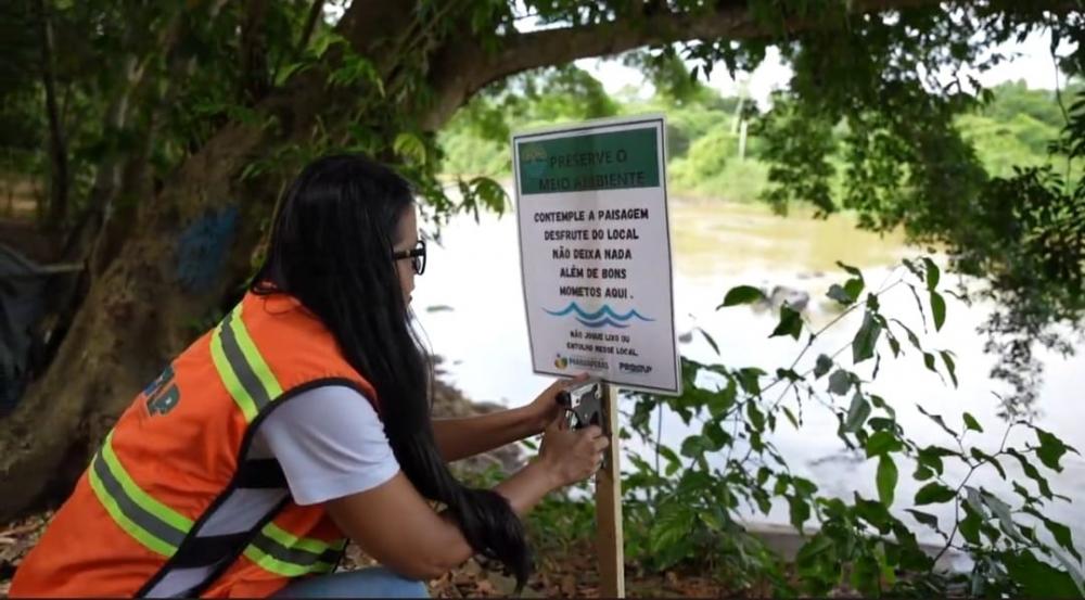 Ação de limpeza e educação ambiental marca o Dia do Rio em Parauapebas