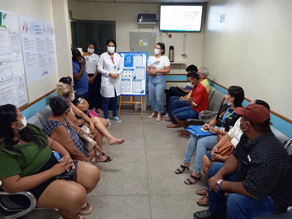 Hospital Regional em Marabá promove ações de conscientização sobre câncer de intestino