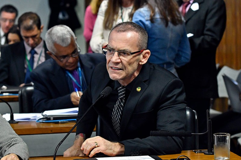 Fabiano Contarato é autor de dois dos projetos na pauta da nova comissão do Senado - Geraldo Magela/Agência Senado