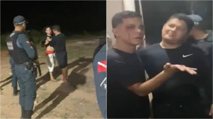 Inquérito policial apura conduta de major da PM filmado agredindo morador