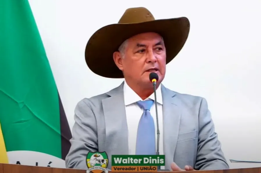 Walter Diniz Assume Liderança de Governo na Câmara de Canaã dos Carajás