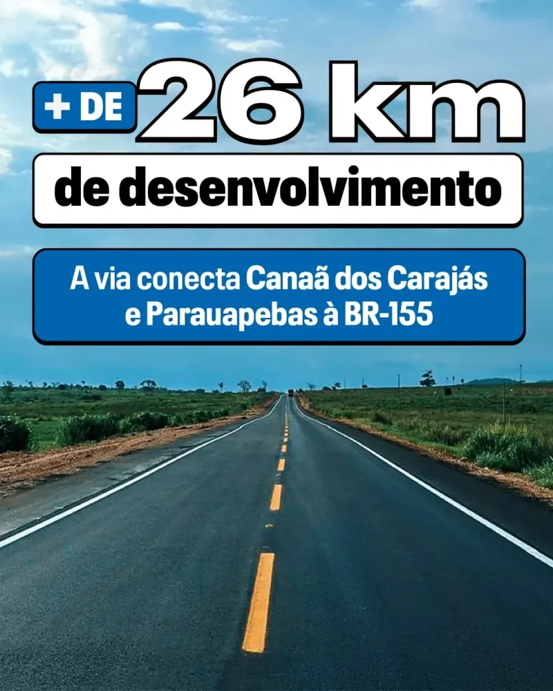 Governo do Pará entrega Rodovia PA-160, a TransCarajás, no sudeste do Estado