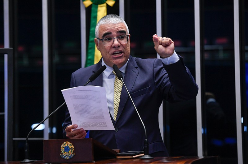 Senador Eduardo Girão: há um clamor nacional em torno de casos de corrupção ocorridos durante a pandemia - Jefferson Rudy/Agência Senado