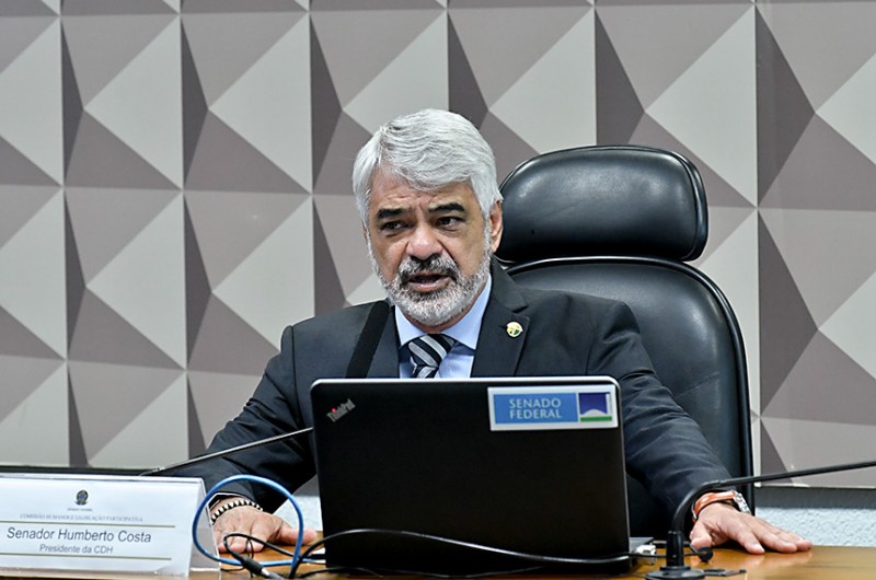 A audiência pública foi realizada a pedido de Humberto Costa, presidente da Comissão de Direitos Humanos (CDH) do Senado - Geraldo Magela/Agência Senado