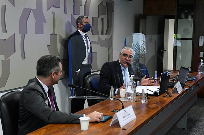 O debate aconteceu a pedido do senador Eduardo Girão - Edilson Rodrigues/Agência Senado