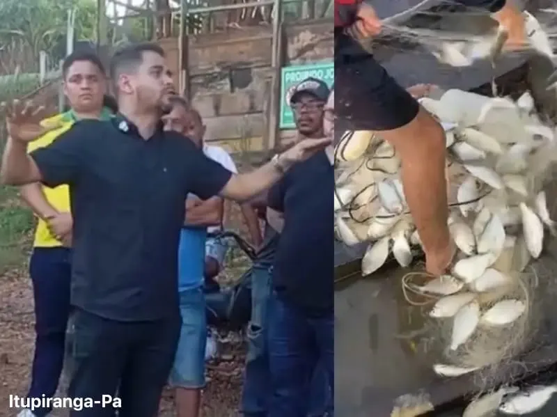 Prefeito de Itupiranga desafia a lei e libera pesca ilegal na piracema