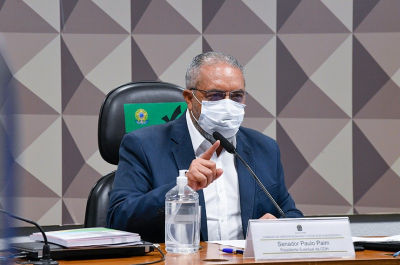 O senador Paulo Paim é o autor do projeto de lei que cria esse estatuto - Roque de Sá/Agência Senado