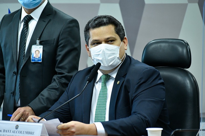 Davi Alcolumbre é o atual presidente da Comissão de Constituição, Justiça e Cidadania (CCJ) do Senado - Geraldo Magela/Agência Senado