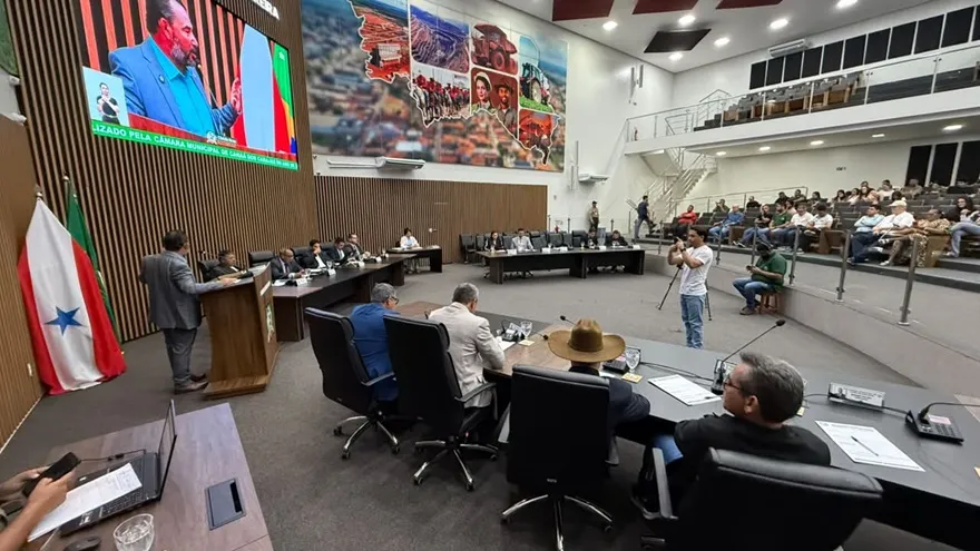 Reprodução/ Câmara Municipal de Canaã dos Carajás 