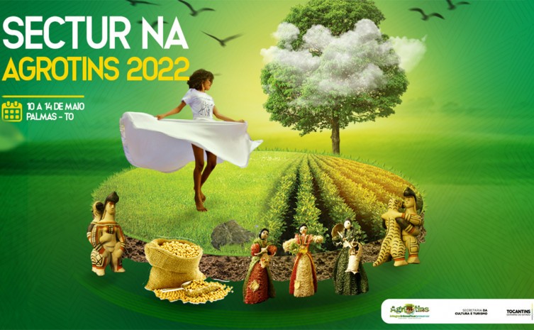 Programação cultural conta com exposição de artesanato e shows de artistas locais - Foto: Sectur/Governo do Tocantins