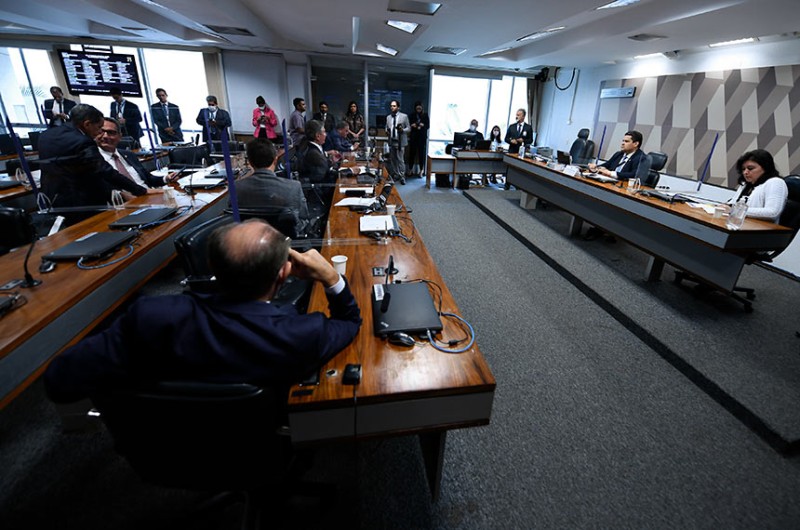 Reunião para sabatina do juiz Jayme Martins de Oliveira Neto (CNMP) e do general Lourival Carvalho Silva (STM) está marcada para as 10h30 desta quarta-feira (11) - Edilson Rodrigues/Agência Senado