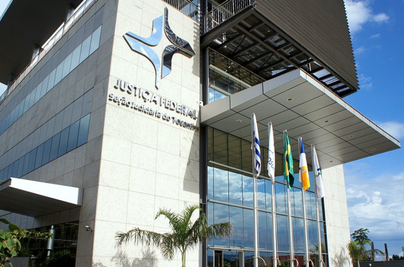 Sede da Justiça Federal em Palmas - Samuel Daltan/Secos-SJTO