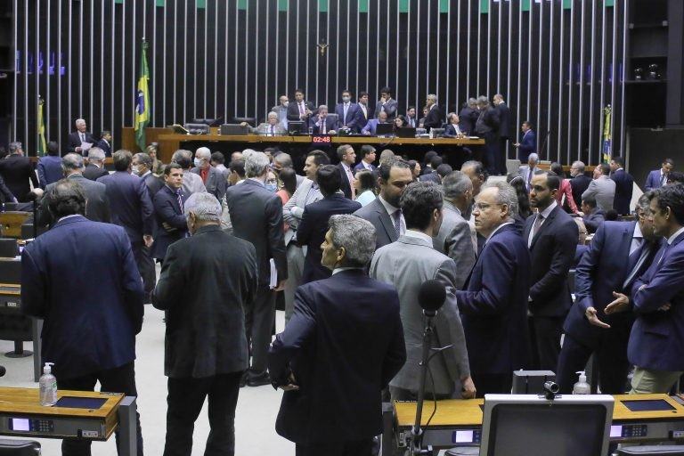 Sessão do Plenário desta quarta-feira - (Foto: Paulo Sérgio/Câmara dos Deputados)