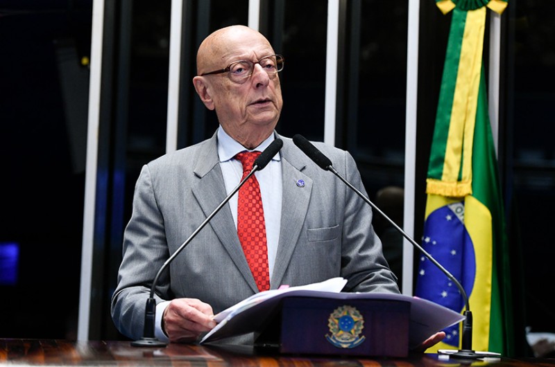 O relator da Medida Provisória foi o senador Esperidião Amin - Jefferson Rudy/Agência Senado