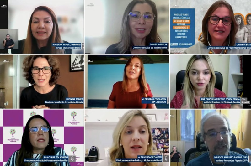 Mara Gabrilli (C) deve apresentar projeto para instituir a data em 26 de setembro - Reprodução/TV Senado