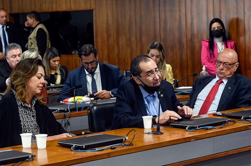 Leila Barros, Kajuru e Esperidião Amin requereram audiência para obter mais informações sobre atuação do MP - Geraldo Magela/Agência Senado