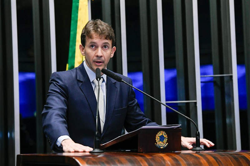 Senador pelo Acre, Eduardo Velloso é o primeiro suplente de Márcio Bittar, que se licenciou para tratamento de saúde - Jefferson Rudy/Agência Senado