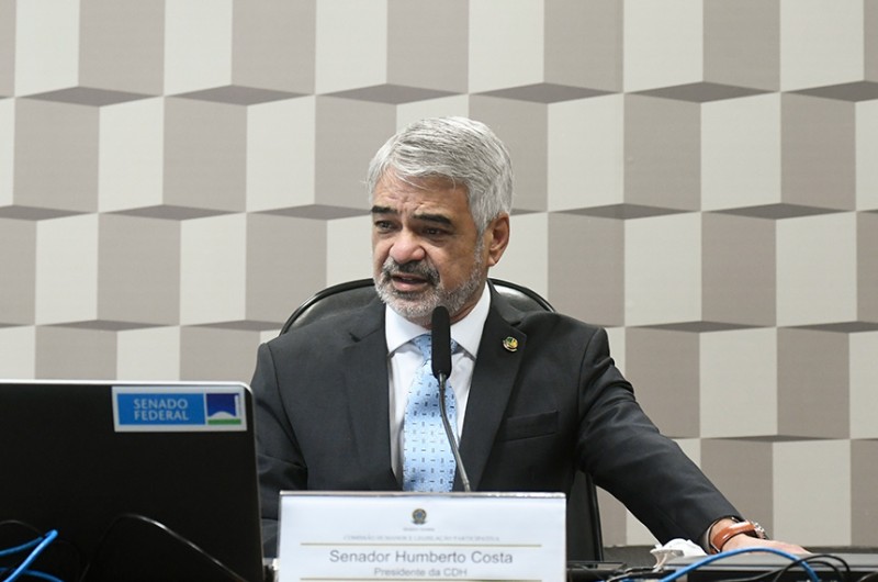 Presidente da comissão, Humberto Costa é autor do requerimento para a diligência - Agência Senado