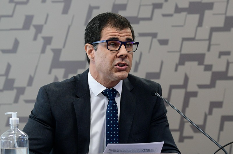 A indicação de João Paulo Machado Gonçalves foi aprovada por 38 votos a favor, 4 contrários e 3 abstenções - Pedro França/Agência Senado