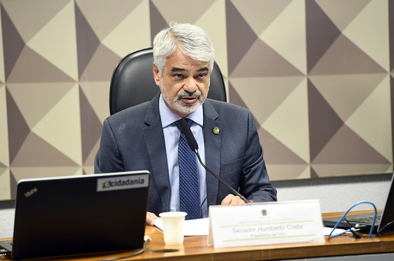 Presidente da CDH, Humberto disse que o colegiado tomará providências para a elucidação do crime - Jefferson Rudy/Agência Senado