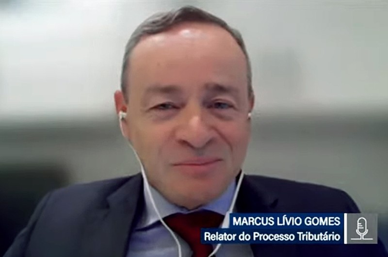 O presidente da subcomissão de processo tributário é o juiz Marcus Lívio Gomes - Reprodução TV Senado