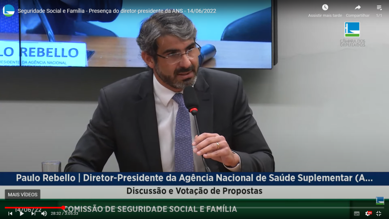 Paulo Rebello garantiu que reajuste é um dos menores já concedidos - (Foto: Reprodução TV Câmara)