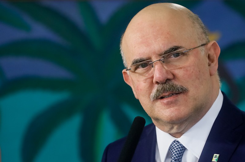 Milton Ribeiro, ex-ministro da Educação, foi preso pela Polícia Federal nesta quarta-feira (22) - Isac Nóbrega/PR