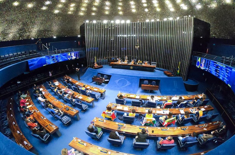 Jovens senadores concluem programa e aprovação de projetos