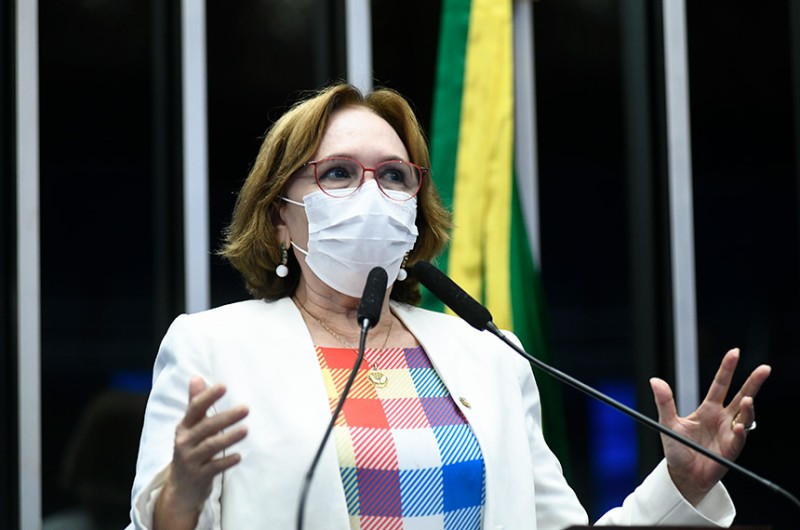 Para Zenaide, se for aprovada, a proposta terá impacto na saúde e no meio ambiente para várias gerações - Geraldo Magela/Agência Senado