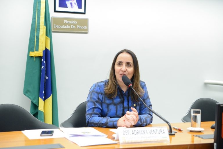 A autora da proposta, deputada Adriana Ventura - (Foto: Wesley Amaral/Câmara dos Deputados)