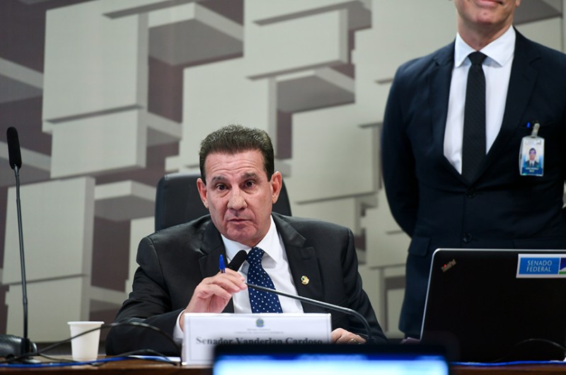 Vanderlan Cardoso foi o relator da matéria, que vai ao Plenário do Senado em regime de urgência - Edilson Rodrigues/Agência Senado