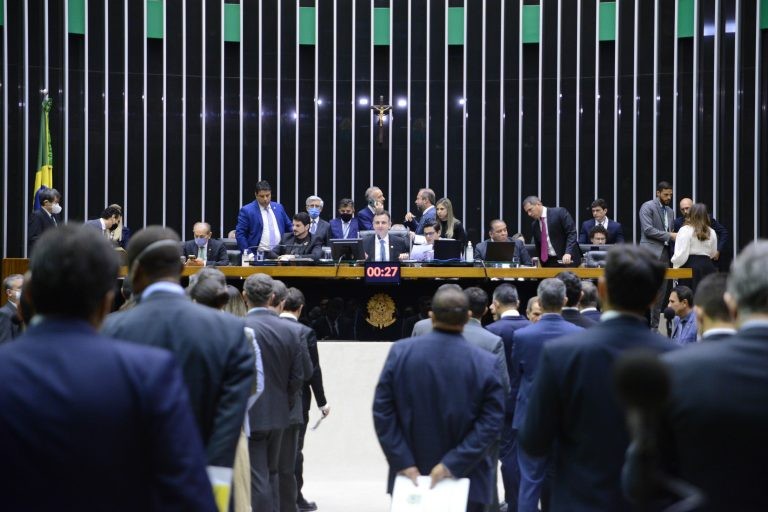 Deputados e senadores na sessão do Congresso Nacional - (Foto: Wesley Amaral/Câmara dos Deputados)