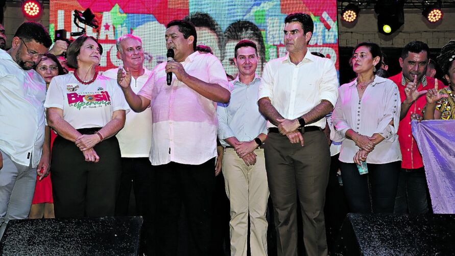 PT, PCdoB e PV se juntam no apoio da reeleição de Helder Barbalho