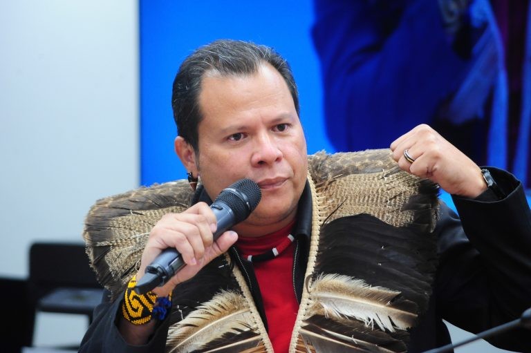 Kleber Karipuna vêm com ressalvas a autodeclaração de raça - (Foto: Billy Boss/Câmara dos Deputados)