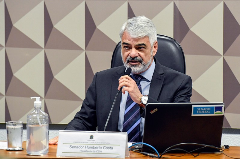 Presidente da CDH, Humberto Costa pede apuração do caso ocorrido em escola do DF - Jefferson Rudy/Agência Senado