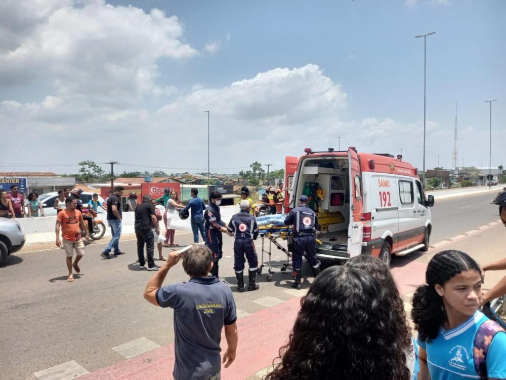 Estudante é atropelada ao atravessar fora da faixa de pedestres em Marabá