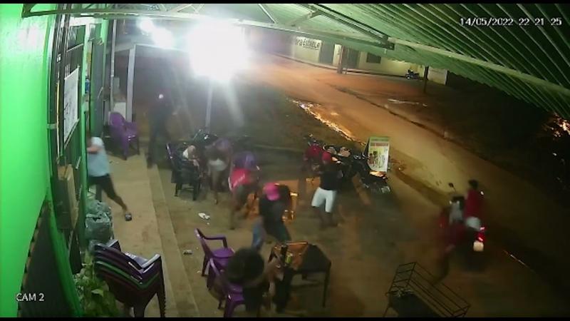 Tiroteio em bar em Altamira mata cinco clientes: Assista o vídeo